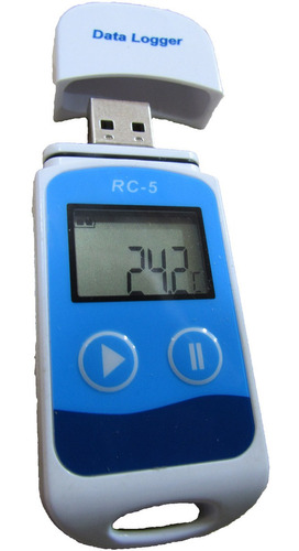 Registro De Temperatura Datalogger Rc-5 Usb Certificado