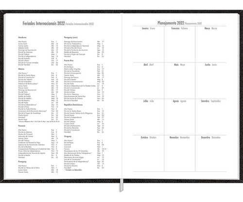 Imagem 4 de 4 de Agenda Napoli Costurada M5 2022 Tilibra