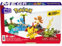 Comprar Figura De Construcción Mega Construx Pokémon Equipo De Kanto