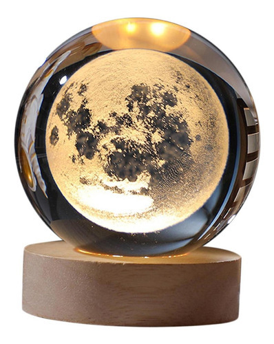 Luces nocturnas Moon Planetary Crystal Ball