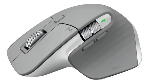 Mouse sem fio Logitech Mx Master 3s Graphite + Bluetooth Color Gris