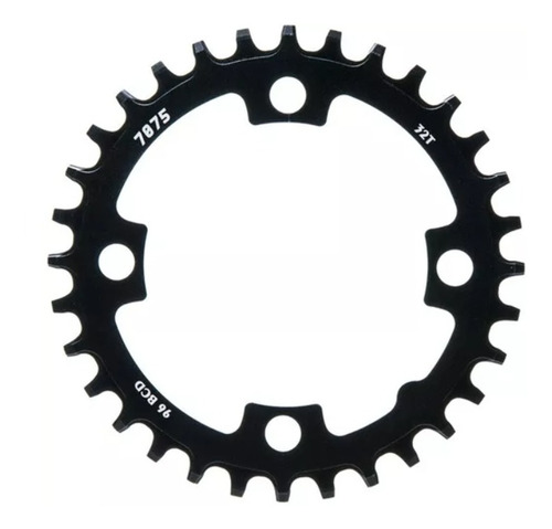 Coroa Sunrace Narrow Wide Single Bcd 96mm 32d Bike Mtb Aço