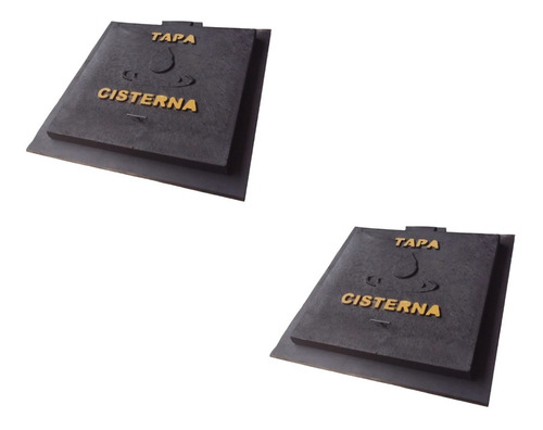 Tapa Cisterna Con Sello Anti Filtracion De Agua Y Polvo 2 Pz