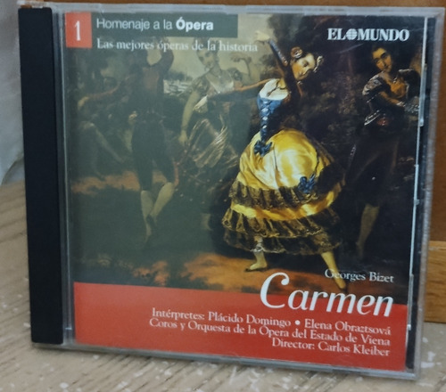 Carmen:homenaje A La Opera,cd Original Excelentes Condicione