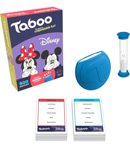 Tabú: Juego De Mesa Para Fiestas Edición Disney | Juego De P