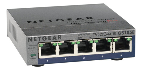 Netgear Prosafe 5-port Gigabit No Administrado Plus Switch