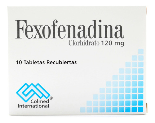 Fexofenadina 120 Mg 10 Tabletas Procaps