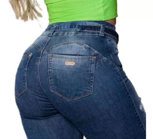 Onde Comprar Calça Jeans Lycra Feminina Cintura Alta SANTO AMARO