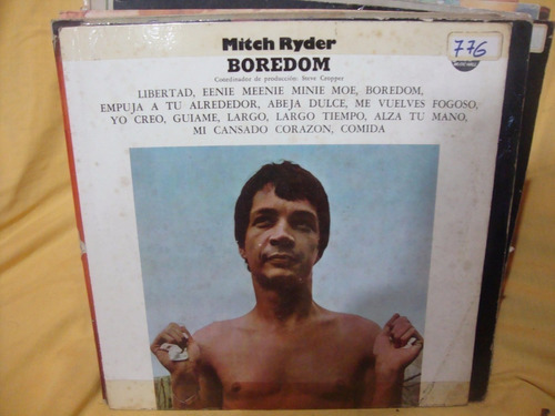 Portada Mitch Rider Boredom P1