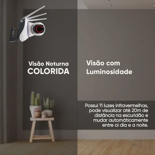 Câmera Segurança It-blue Sc-b3 2mp Ptz Wi-fi/lan Visão Noturna Hd