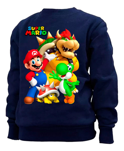 Buzo  Super Mario Luigi Diseños Personalizados Y Mas 