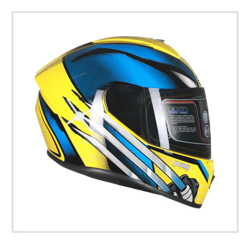 Casco Integral Zoom Marvel Wolverine Edge