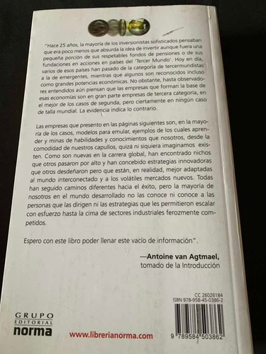 El Siglo De Los Mercados Emergentes - Antoine Van Agtmael