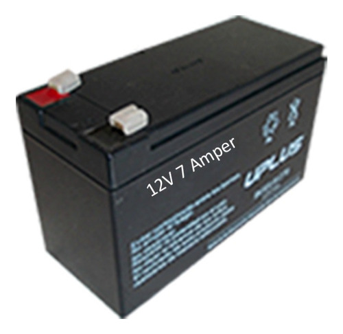 Batería Gel 12 V 7 Amp. Alarmas-ups-luz De Emergencia