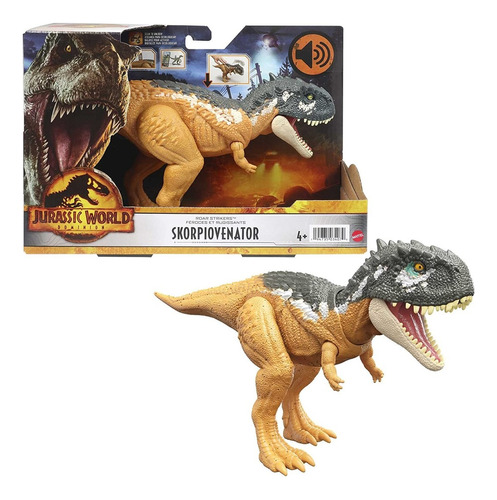 Dinosaurio Jurassic World Sonido Muñeco Niño Mattel Original