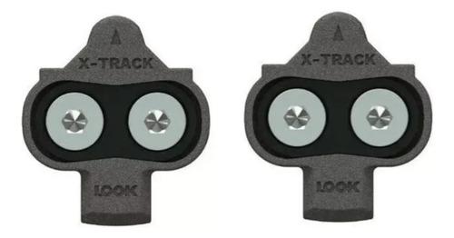Pedal Look X-track Bike Mtb Cinza Escuro E Taquinho Original