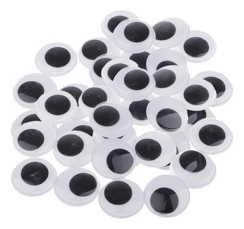 Od 60 Pcs Adhesivos Ojos Móviles Manualidades Ojos Para