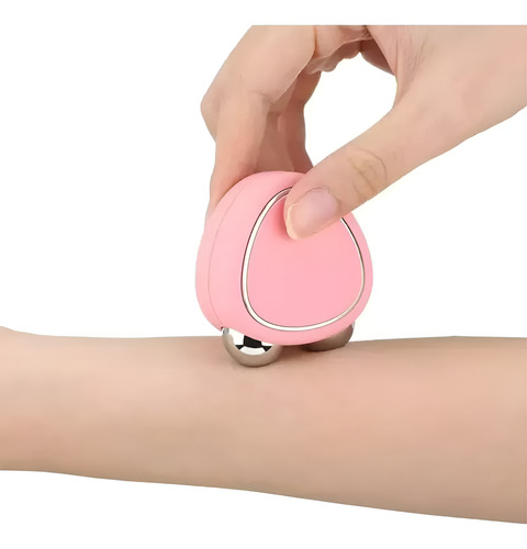 Masajeador Mini Con Microcorriente Rosa