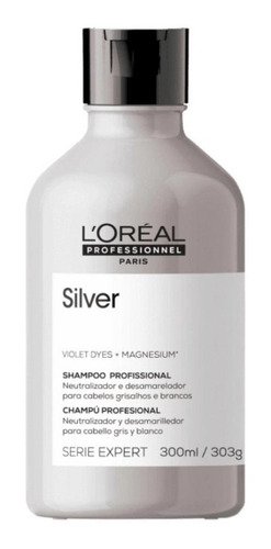 Imagem 1 de 3 de Loreal Professionne Magnesium Silver Shampoo 300ml Original