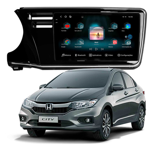 Multimídia Aikon Fóton G3 City 2015 A 2021 12+256gb 2k 9p