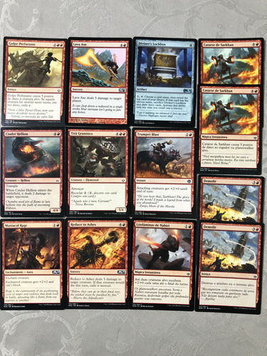 Deck Magos Termo Dano Control Magic The Gathering L73 L73 Inglês E Português (Usado)