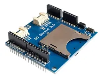 Comprar Shield Sd Tf V3.0 Arduino Uno R3 Mega 2560 Uart I2c Spi 3\u002F5v