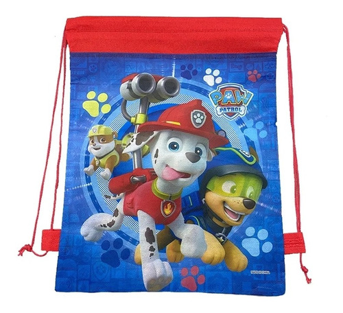 Bolsa Mochila Infantil C/cordón Multiuso Resistente Marshall