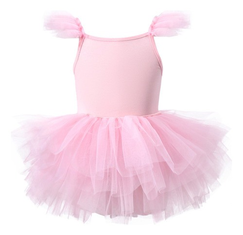 Vestido De Ballet Con Tutú Para Niñas