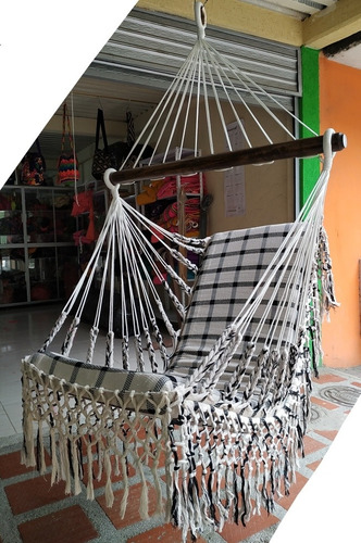 Silla Hamaca Grande 100% Algodón