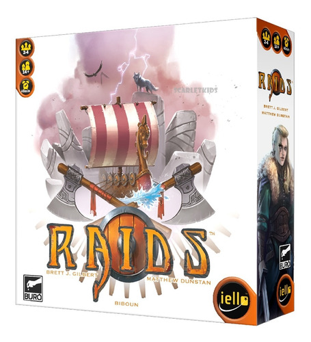 Raids Juego De Mesa Español Scarlet