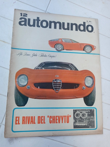 Revista Automundo N.12 Alfa Romeo Giulia 