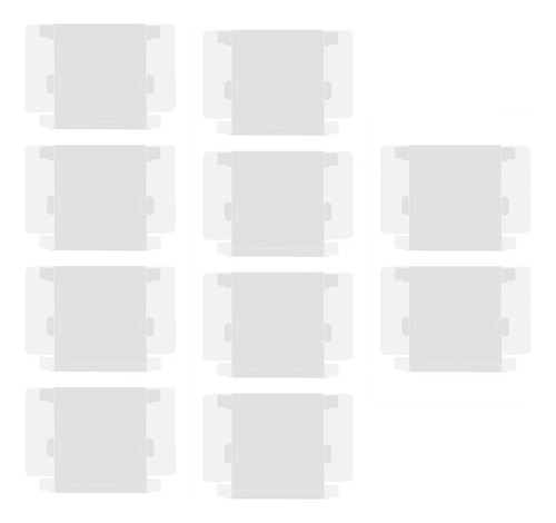 Capa Para Game Boy, Protetor De Cartucho Transparente De 10