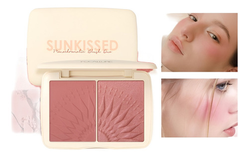 Focallure Paleta De Rubor Iluminador Monocromático Sunkissed