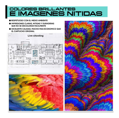 Cartuchos Rellenable Graphic Tek Compatible Epson 822 Wf4820