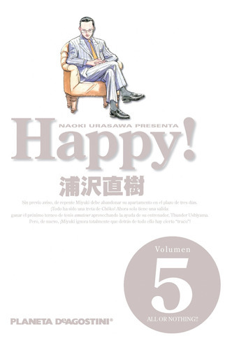 Happy! Nã⺠05/15, De Urasawa, Naoki. Editorial Planeta Cómic, Tapa Blanda En Español