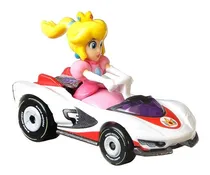 Comprar Hot Wheels Mario Kart Nintendo * Peach Escala 1:64 Metal