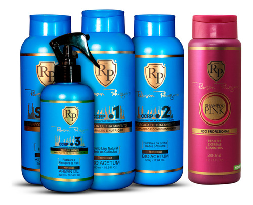 Ccrp Robson Peluquero Rp 4 Passos Ganhe Brinde Kit Home Care