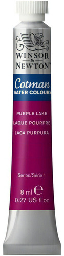 Aquarela Cotman Winsor And Newton Pomo 8 ml Cor Laca Púrpura 544