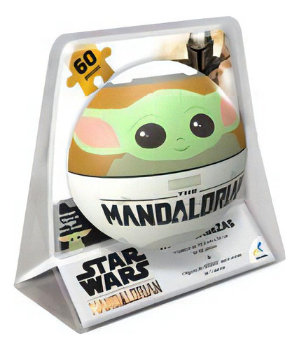 Rompecabezas En Esfera Metálica De Mandalorian - Novelty