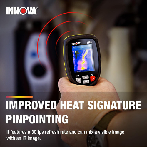 Innova Cámara Térmica Infrarroja 3360 - Sensor Infrarrojo