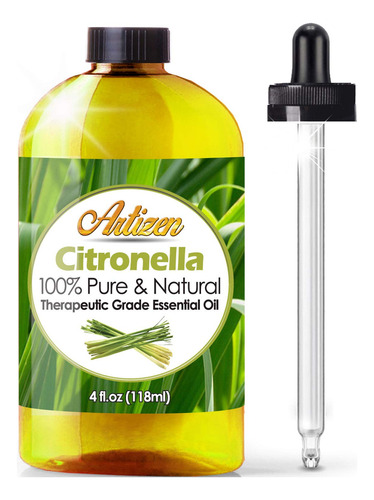 Artizen Aceite Esencial De Citronela (100% Puro Y Natural, S