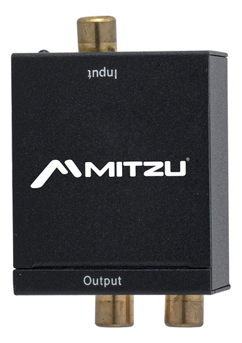 Convertidor De Audio Digital A Analógico Mhd-1025 Mitzu Color Negro