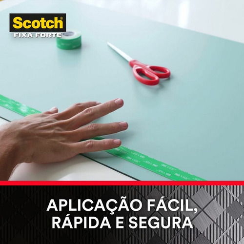 Fita Dupla Face Fixa Forte 3m Scoth 24x2m 5kg Extrema