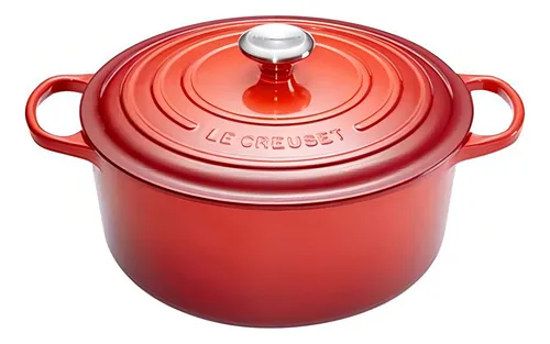 Sartén de cocina redonda Le Creuset Signature de 34 cm, color rojo