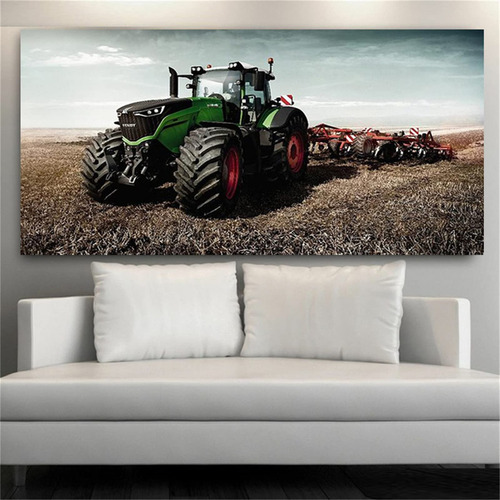 Tractor Pintura Diamante Kits Arte 5d Para Adulto Accesorio