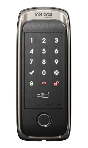 comprar Fechadura Smart Biometria Tag Sobrepor Ifr 2020 Intelbras 
