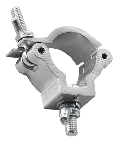 6 Abrazadera De Aluminio Para Luces De Plata 24 A 26mm