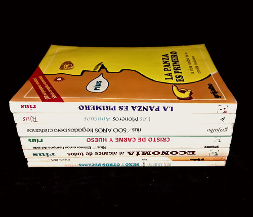 8 Libros De Rius Selectos Diferentes Coleccionables Grijalbo (Usado)