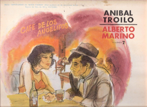 Anibal Troilo-a.marino:cafe De Los Angelitos /lp Rca Victor 