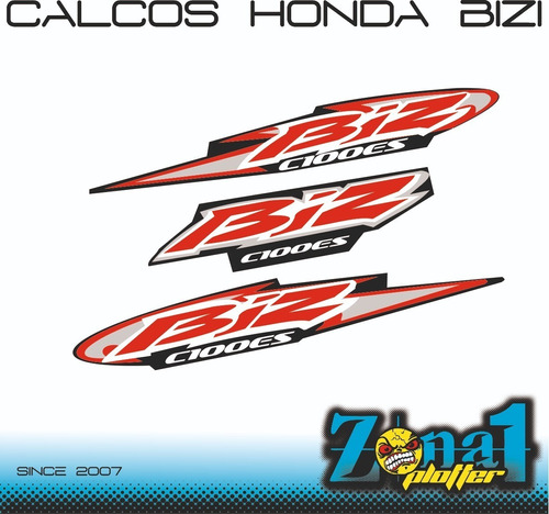 Calcomanias Honda Biz